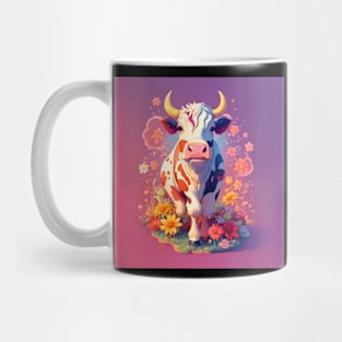 Whimsical Cow Mug